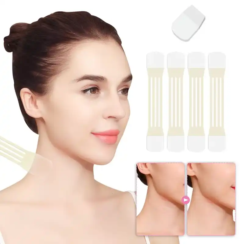 Invisible Neck Lifter Bandage With 20 Lift Patch Neck Wrinkle Removal Sticker Face Lift Tape