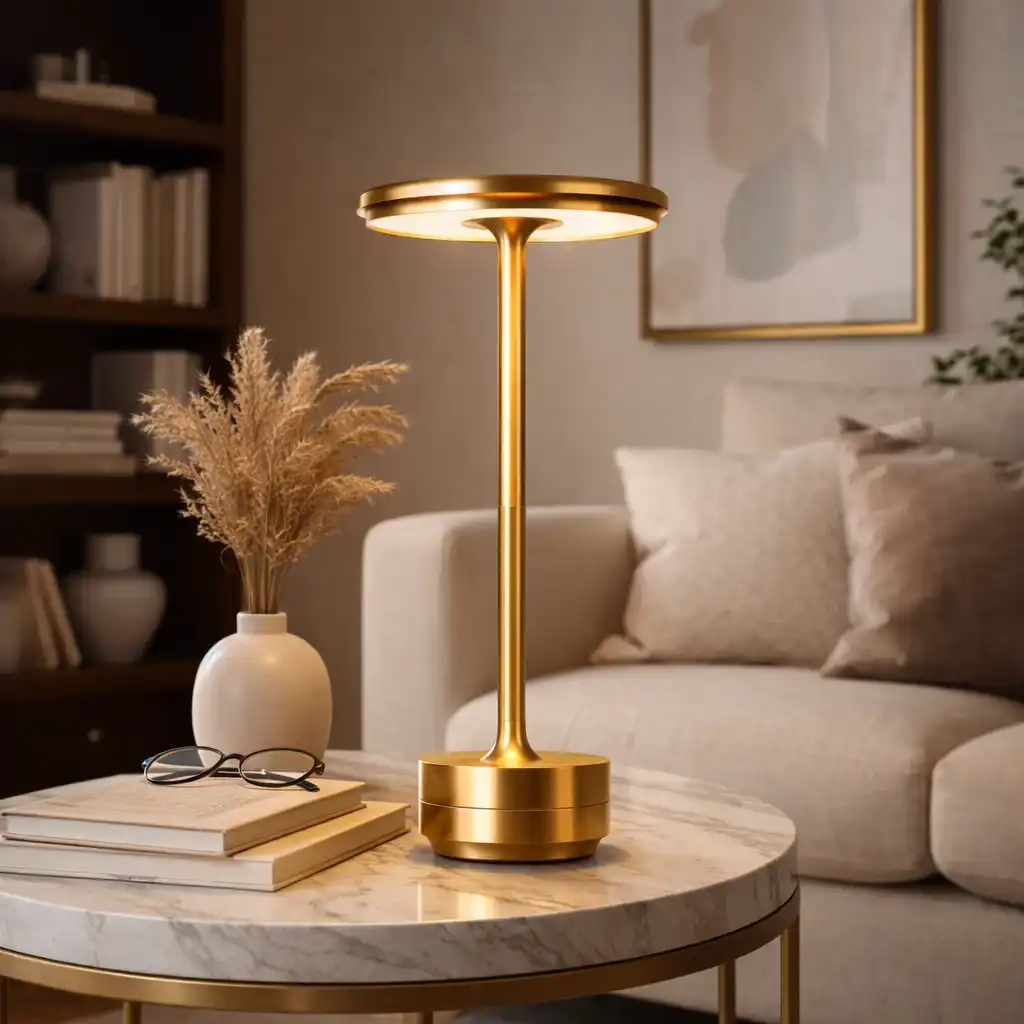 LED Rechargeable Touch Desk Lamps Night Light Table Lamp Cafe Bedroom Bar Modern Minimalist Decoration Bedside